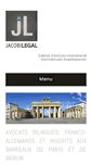 Mobile Screenshot of jacobi-legal.com